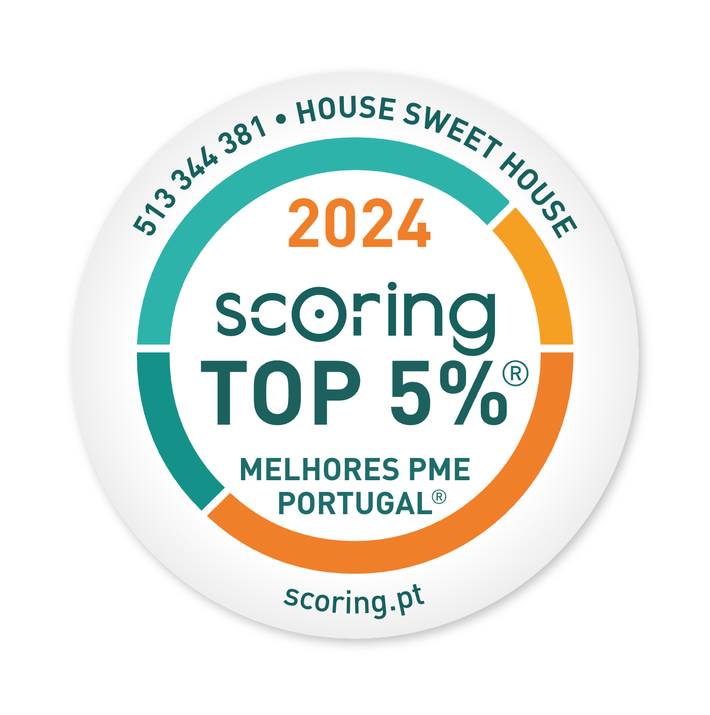 Selo Scoring Top 5% 2024