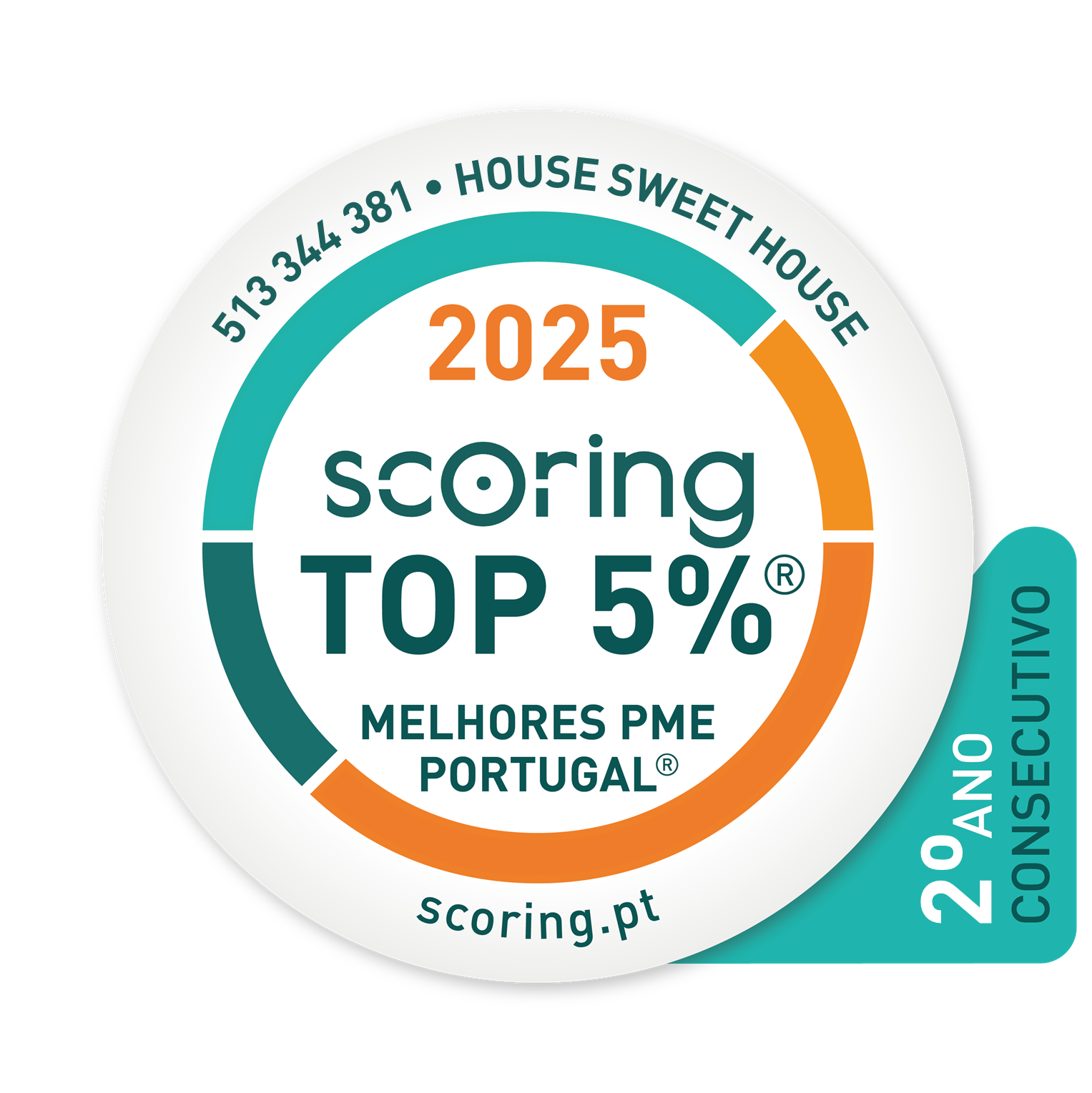 Selo Scoring Top 5% 2025